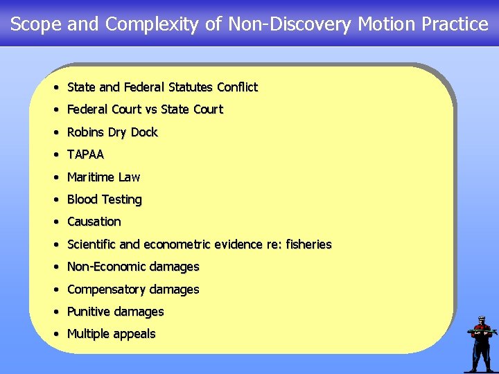 Scope and Complexity of Non-Discovery Motion Practice • State and Federal Statutes Conflict •