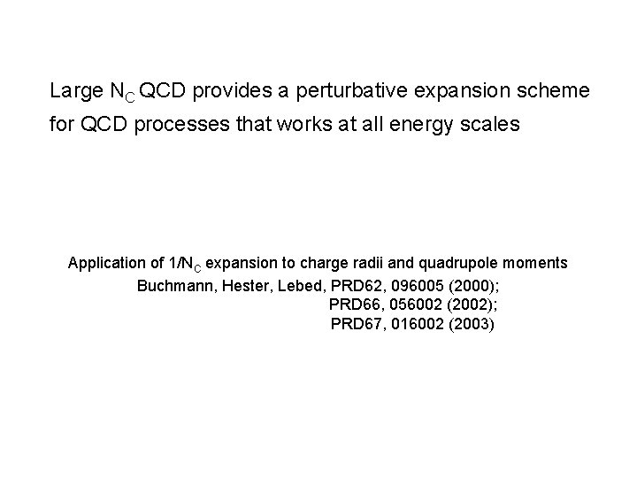 Large NC QCD provides a perturbative expansion scheme for QCD processes that works at