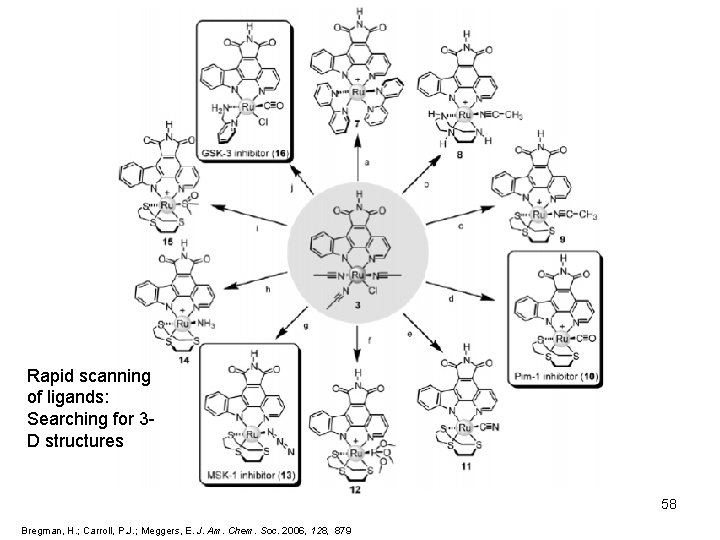 Rapid scanning of ligands: Searching for 3 D structures 58 Bregman, H. ; Carroll,