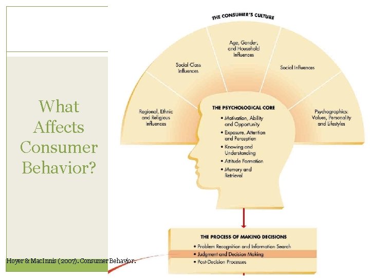 What Affects Consumer Behavior? Hoyer & Mac. Innis (2007). Consumer Behavior. What Affects Consumer Behavior? Hoyer & Mac. Innis (2007). Consumer Behavior.