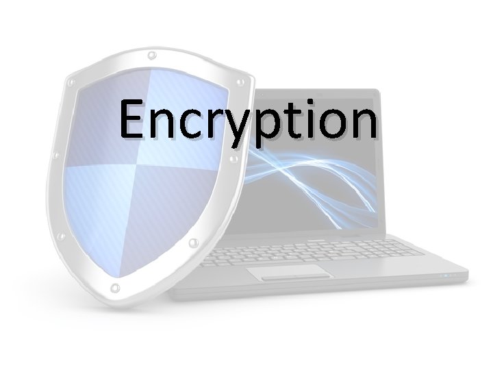 Encryption 