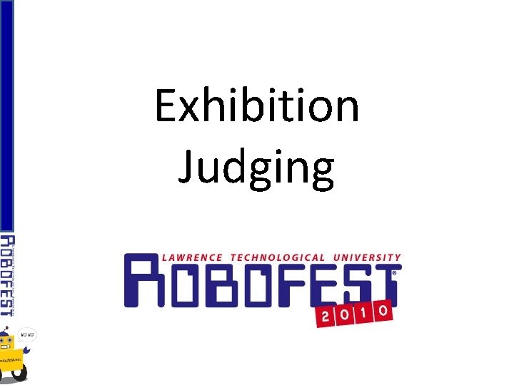 Exhibition Judging 