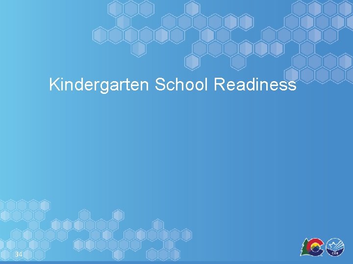 Kindergarten School Readiness 34 