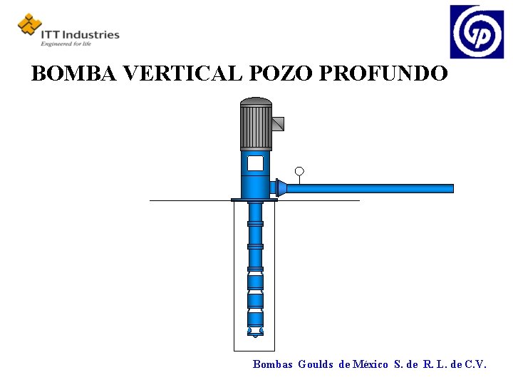 BOMBA VERTICAL POZO PROFUNDO Bombas Goulds de México S. de R. L. de C.