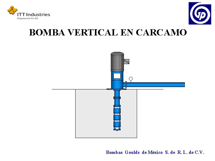 BOMBA VERTICAL EN CARCAMO Bombas Goulds de México S. de R. L. de C.