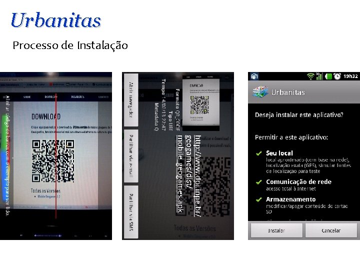 Urbanitas Processo de Instalação 