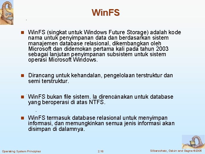 Win. FS n Win. FS (singkat untuk Windows Future Storage) adalah kode nama untuk
