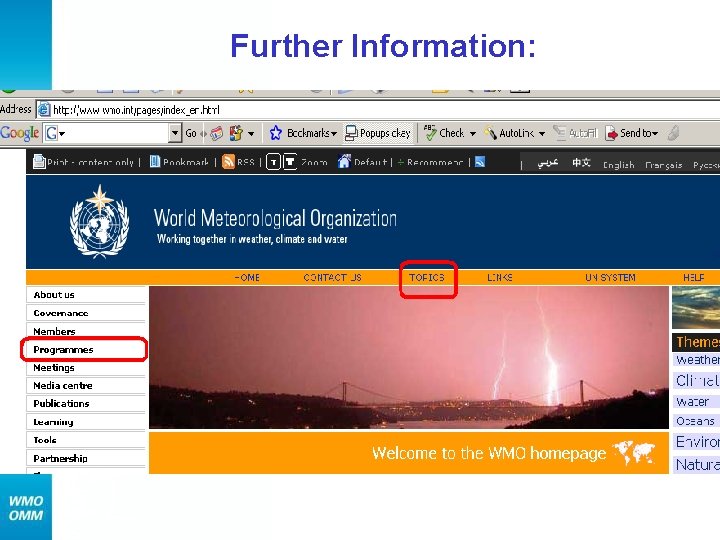 Further Information: 