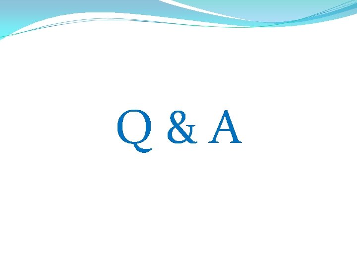 Q&A 
