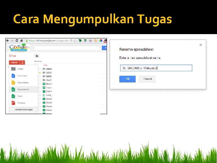 Cara Mengumpulkan Tugas 