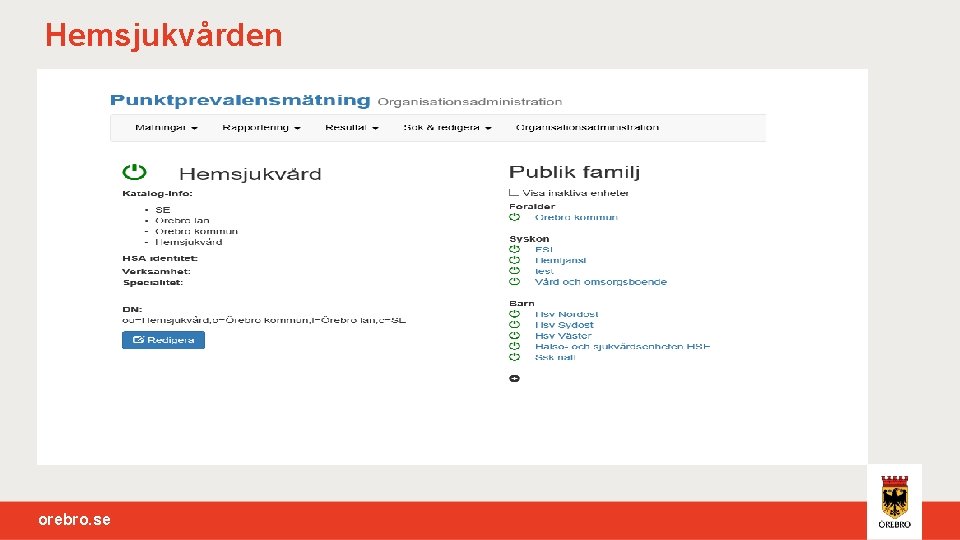 Hemsjukvården orebro. se 
