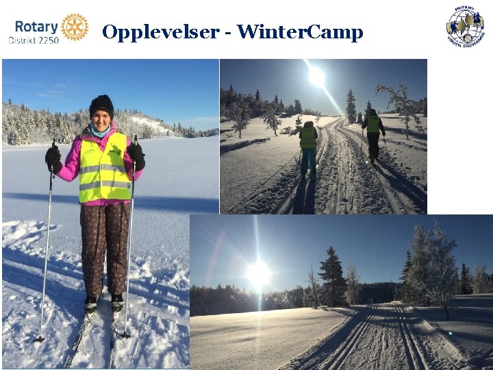 Opplevelser - Winter. Camp TITLE | 11 