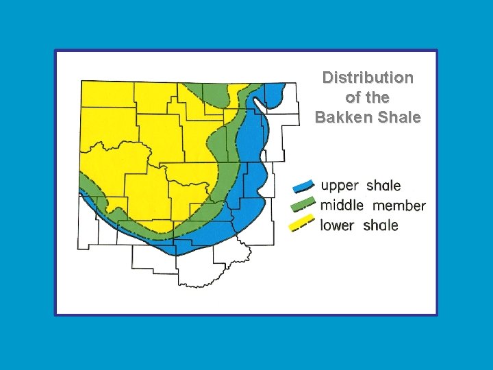 Distribution of the Bakken Shale 