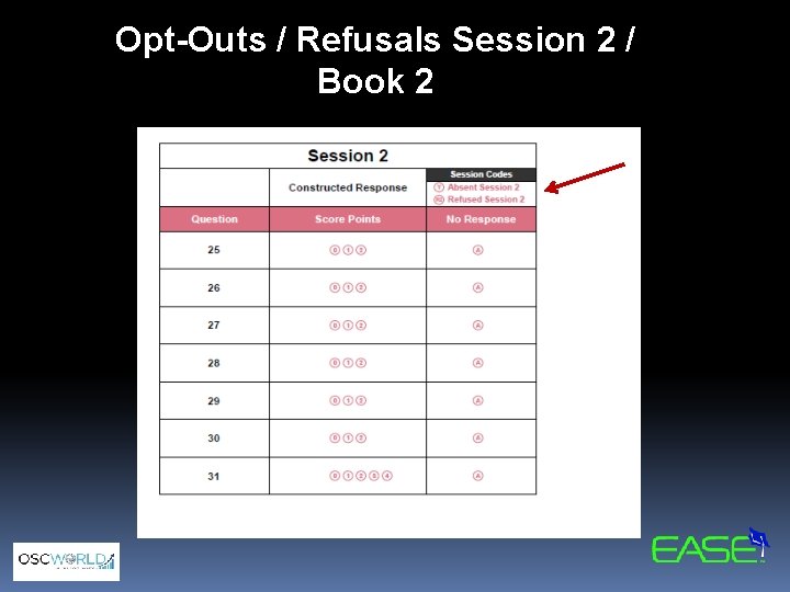 Opt-Outs / Refusals Session 2 / Book 2 
