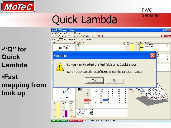 Quick Lambda • “Q” for Quick Lambda • Fast mapping from look up PWC