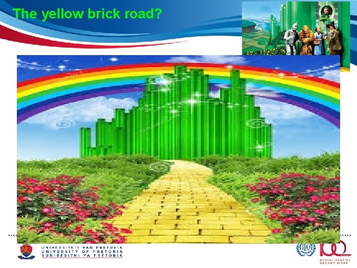 The yellow brick road? Callout Box 