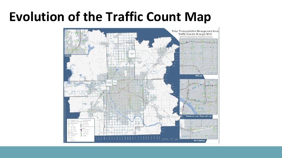 Evolution of the Traffic Count Map 