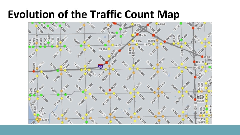 Evolution of the Traffic Count Map 