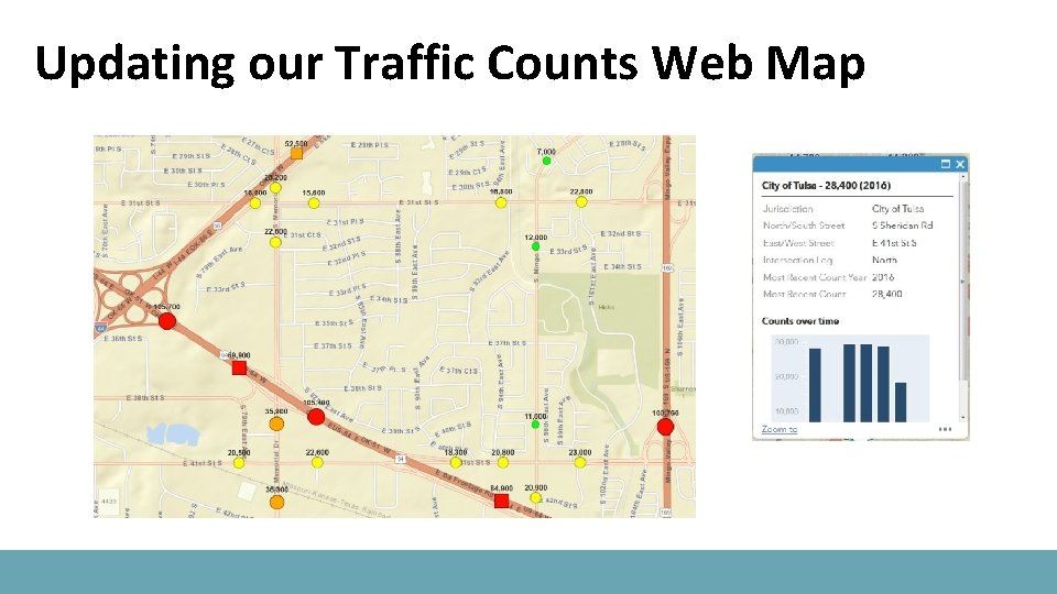 Updating our Traffic Counts Web Map 
