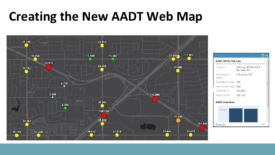 Creating the New AADT Web Map 