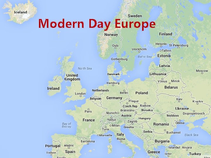 Modern Day Europe 