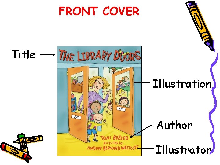 FRONT COVER Title Illustration Author Illustrator 