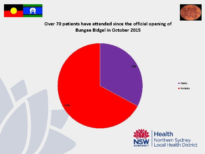 Over 70 patients have attended since the official opening of Bungee Bidgel in October