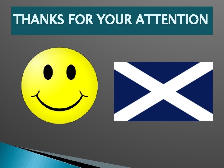 THANKS FOR YOUR ATTENTION 