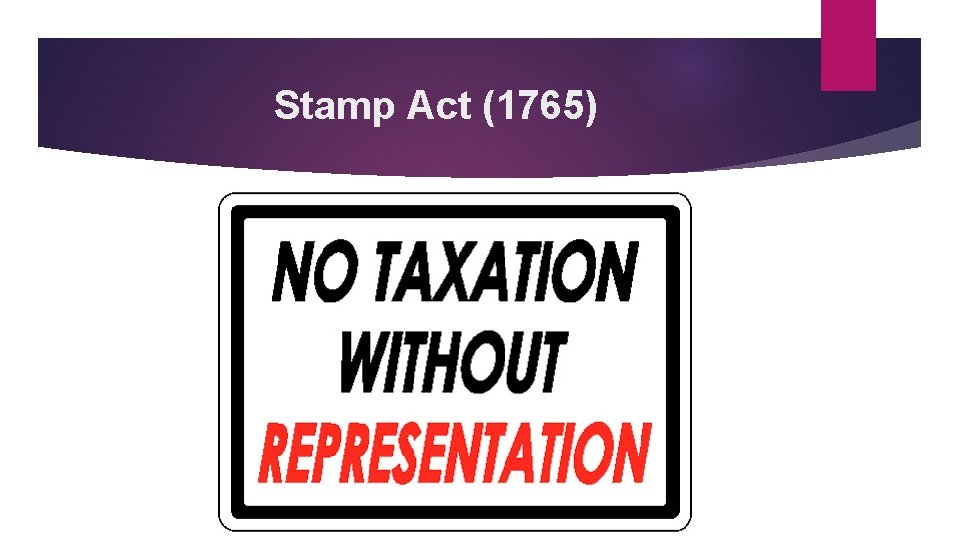Stamp Act (1765) 