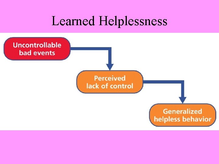 Learned Helplessness 