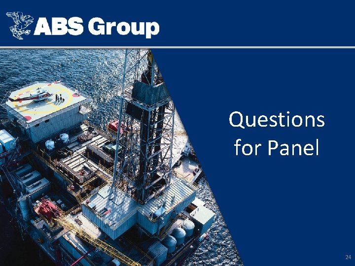 Questions for Panel 24 