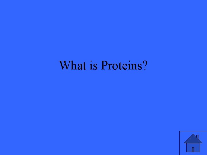 What is Proteins? 