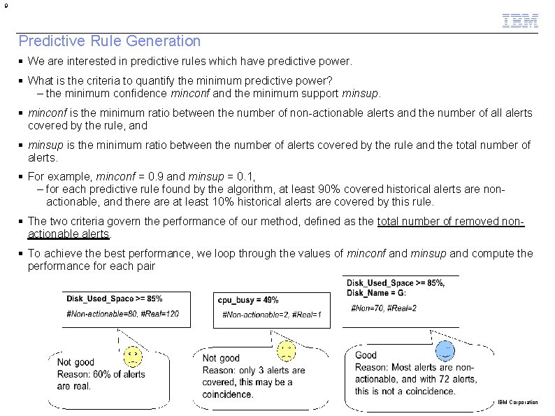 9 Predictive Rule Generation We are interested in predictive rules which have predictive power. 9 Predictive Rule Generation We are interested in predictive rules which have predictive power.