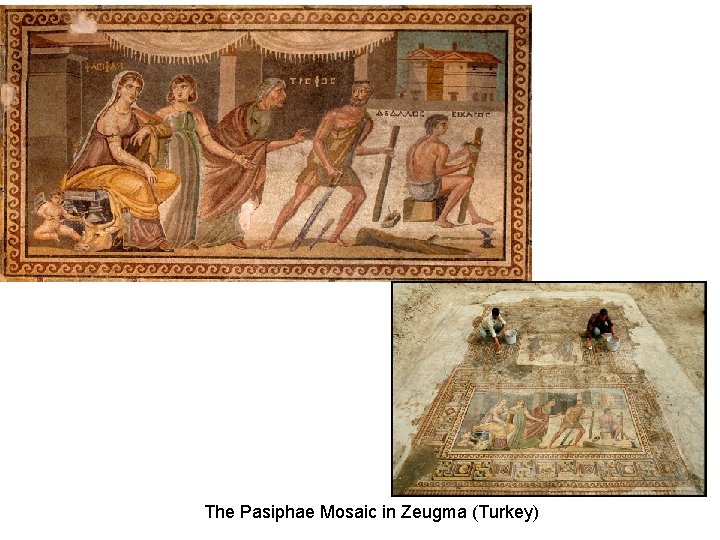 The Pasiphae Mosaic in Zeugma (Turkey) 