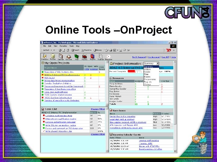 Online Tools –On. Project 