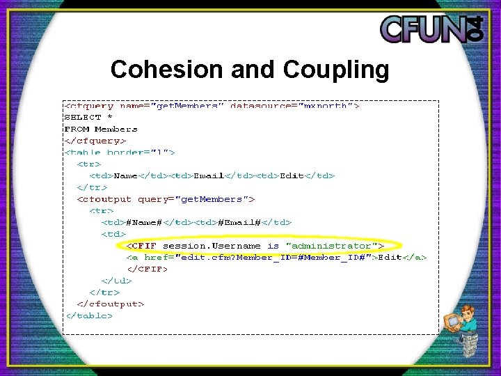 Cohesion and Coupling 