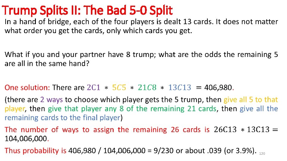 Trump Splits II: The Bad 5 -0 Split • 120 