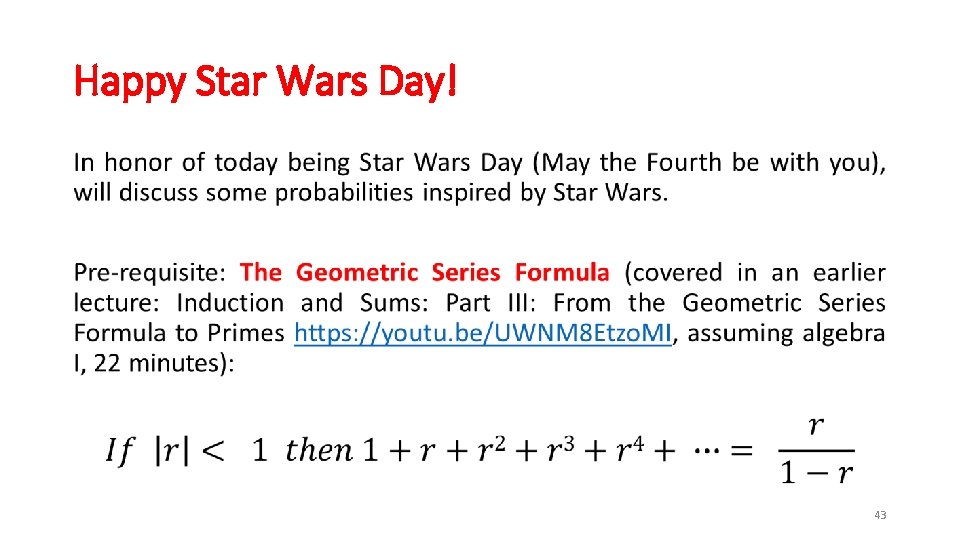 Happy Star Wars Day! • 43 