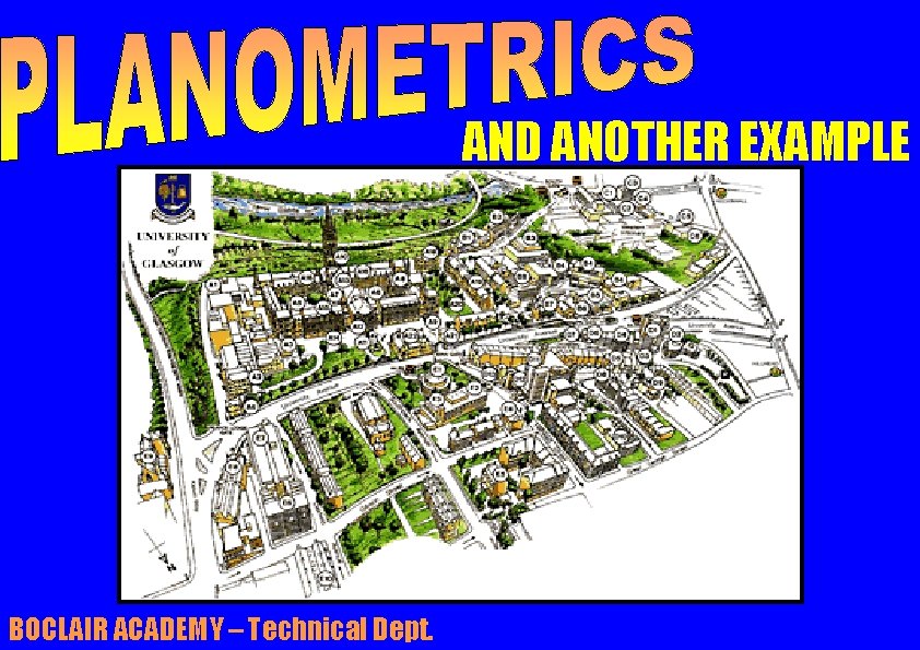 AND ANOTHER EXAMPLE BOCLAIR ACADEMY – Technical Dept. 