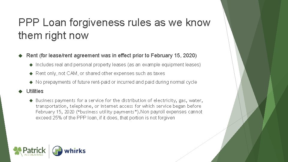 Understanding PPP Loan Guidance provided but