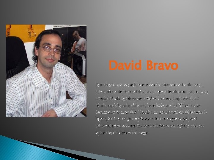 David Bravo 