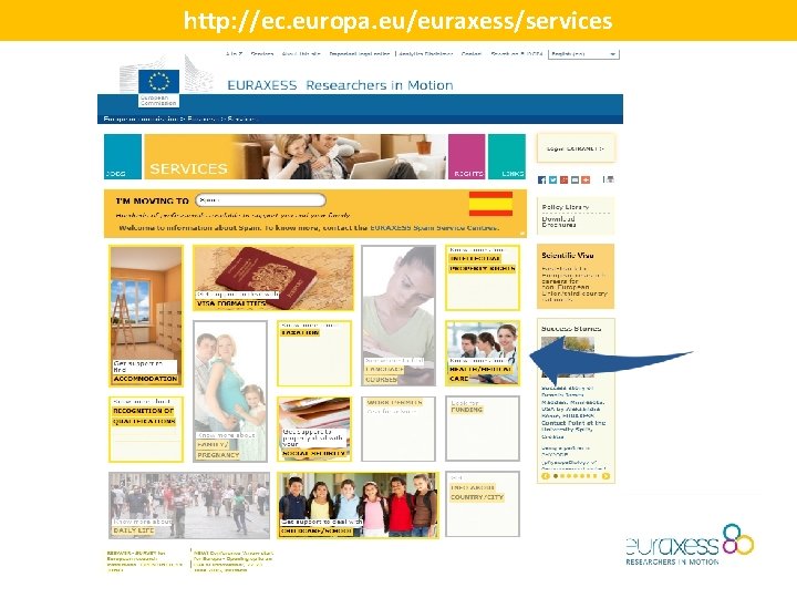 http: //ec. europa. eu/euraxess/services 