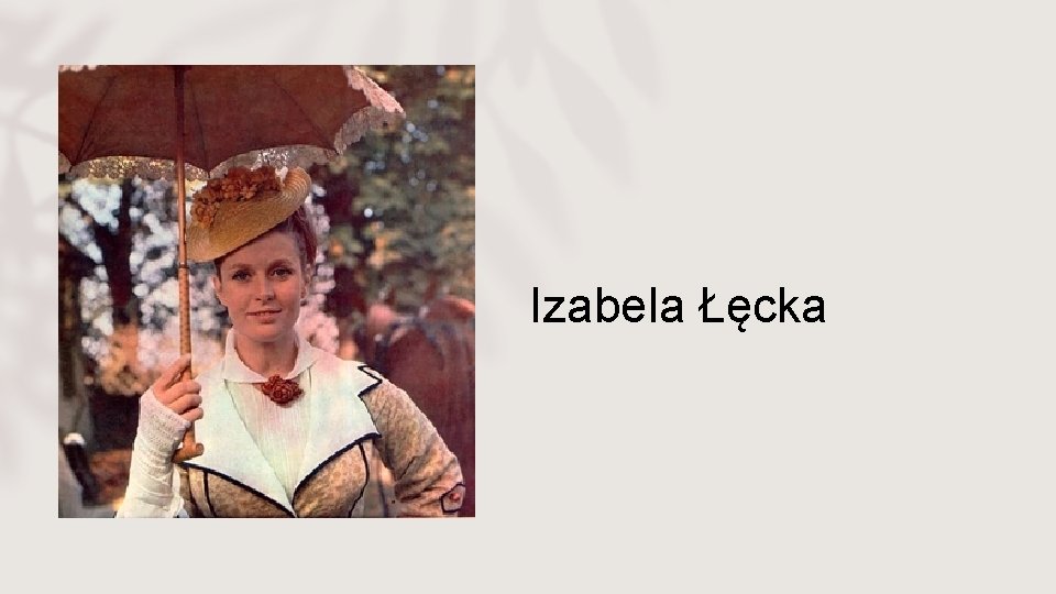 Izabela Łęcka 