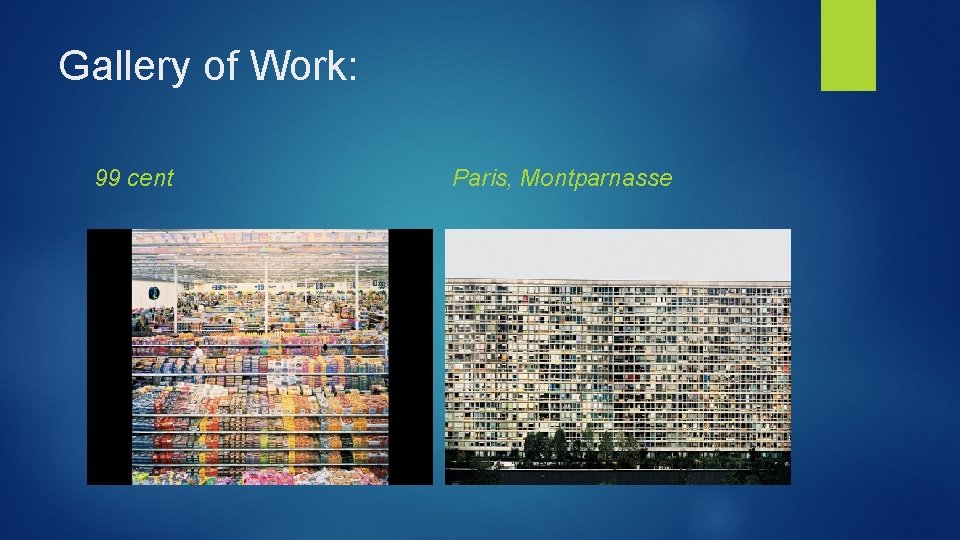 Gallery of Work: 99 cent Paris, Montparnasse 