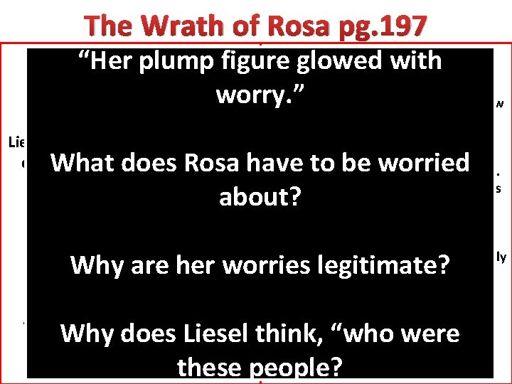 The Wrath of Rosa pg. 197 “Her plump figure glowed with I Say… Rosa