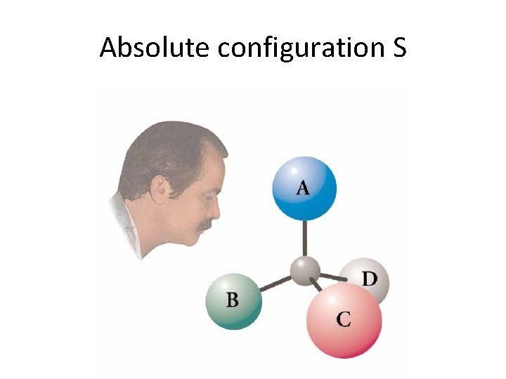 Absolute configuration S 