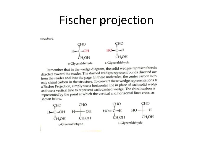 Fischer projection 
