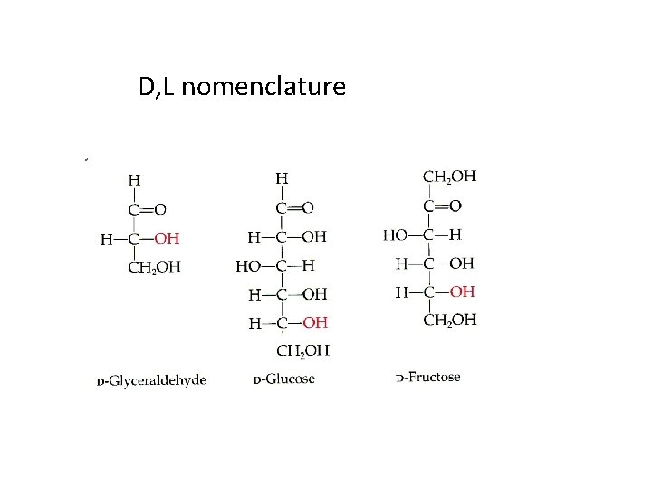 D, L nomenclature 