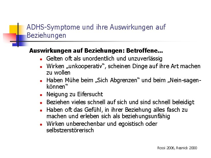 ADHS-Symptome und ihre Auswirkungen auf Beziehungen: Betroffene. . . n Gelten oft als unordentlich