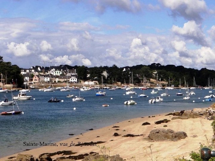 Sainte-Marine, vue de Bénodet 